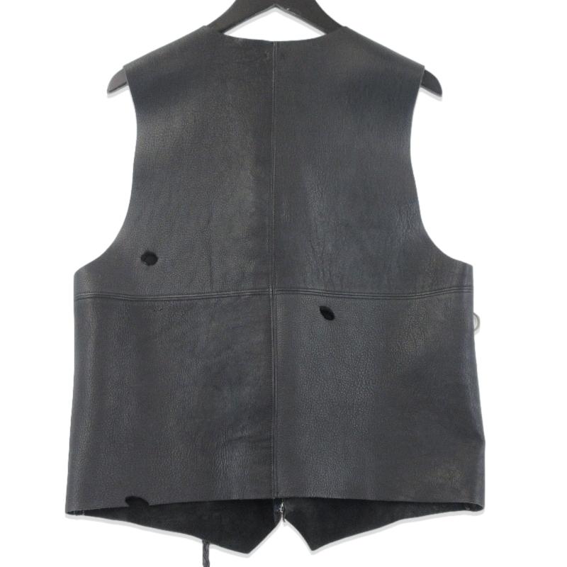 未使用 Fujimoto フジモト ORGANIC DEERSKIN REVERSIBLE VEST FJ25S-43  