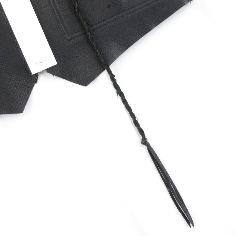 未使用 Fujimoto フジモト ORGANIC DEERSKIN REVERSIBLE VEST FJ25S-43  