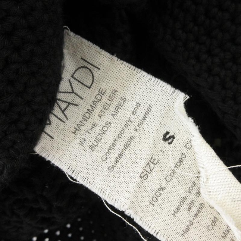 未使用 MAYDI マイディ ESTEROS 22SS ニット ベスト ハンドメイド