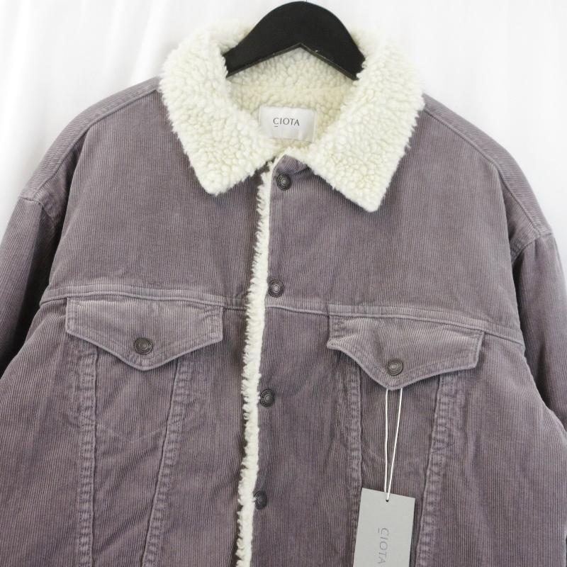 未使用 CIOTA シオタ コーデュロイボアジャケット 22AW JKLM-123M