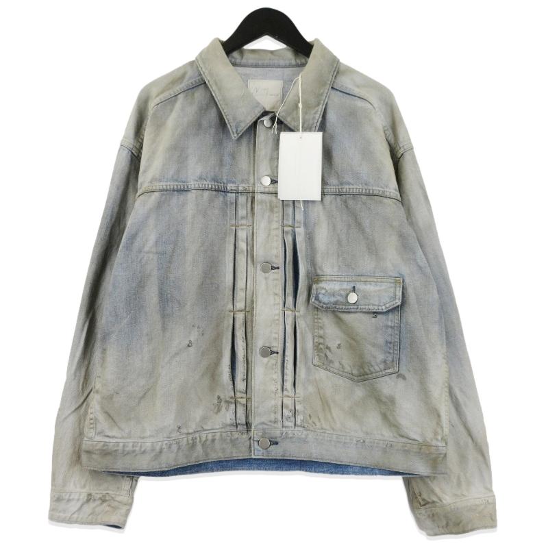 未使用！デニムジャケット 未使用級✨イカイ デニムジャケット48