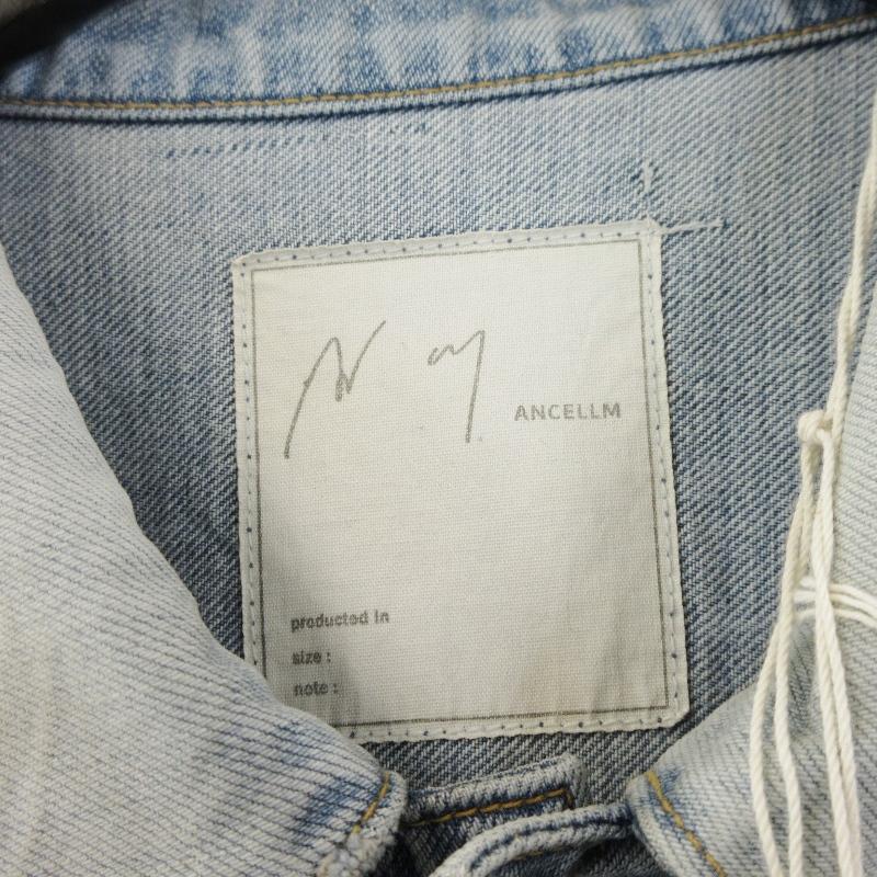 未使用 ANCELLM アンセルム AGING DENIM JACKET ANC-JK49 デニム