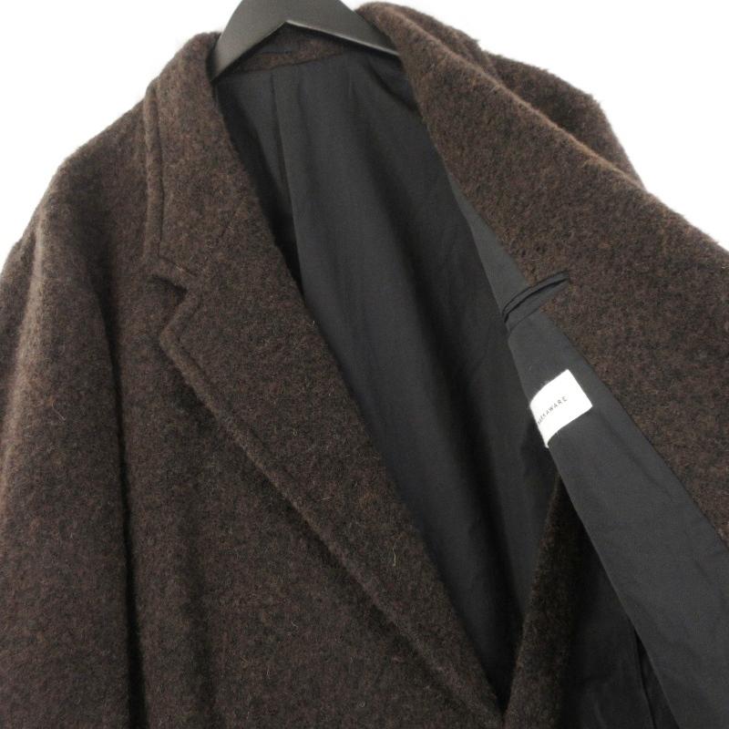 未使用 MARKAWARE マーカウェア アルパカ チェスターコート