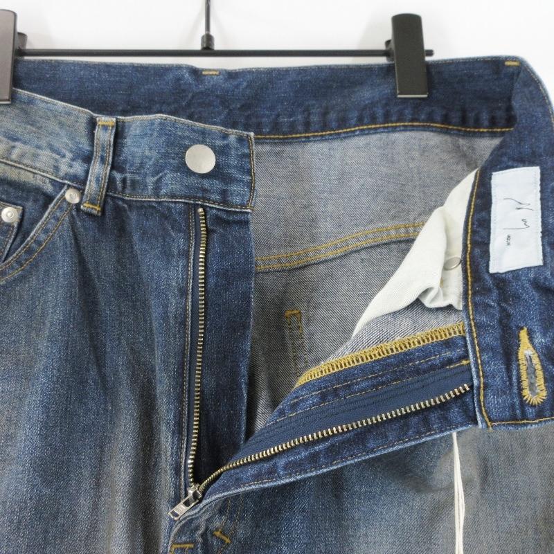 未使用 ANCELLM アンセルム #02 AGING01 ANC-PT97 エイジングデニム