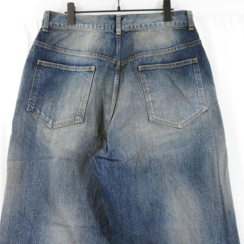 未使用 ANCELLM アンセルム #02 AGING01 ANC-PT97 エイジングデニム