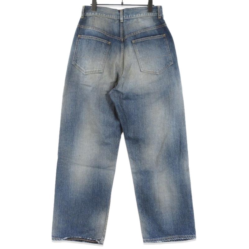 未使用 ANCELLM アンセルム #02 AGING01 ANC-PT97 エイジングデニム