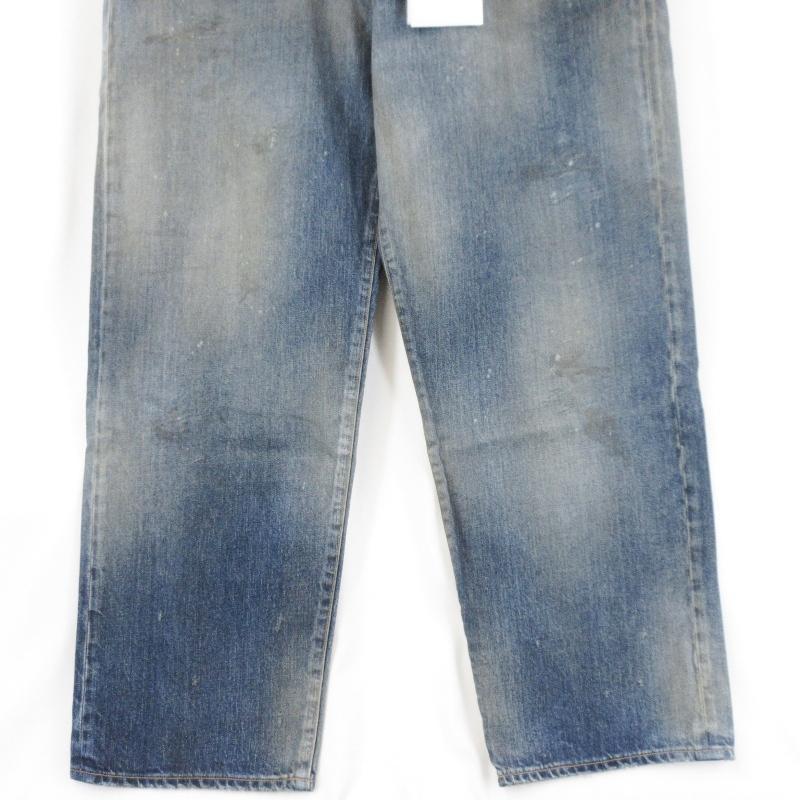 未使用 ANCELLM アンセルム #02 AGING01 ANC-PT97 エイジングデニム