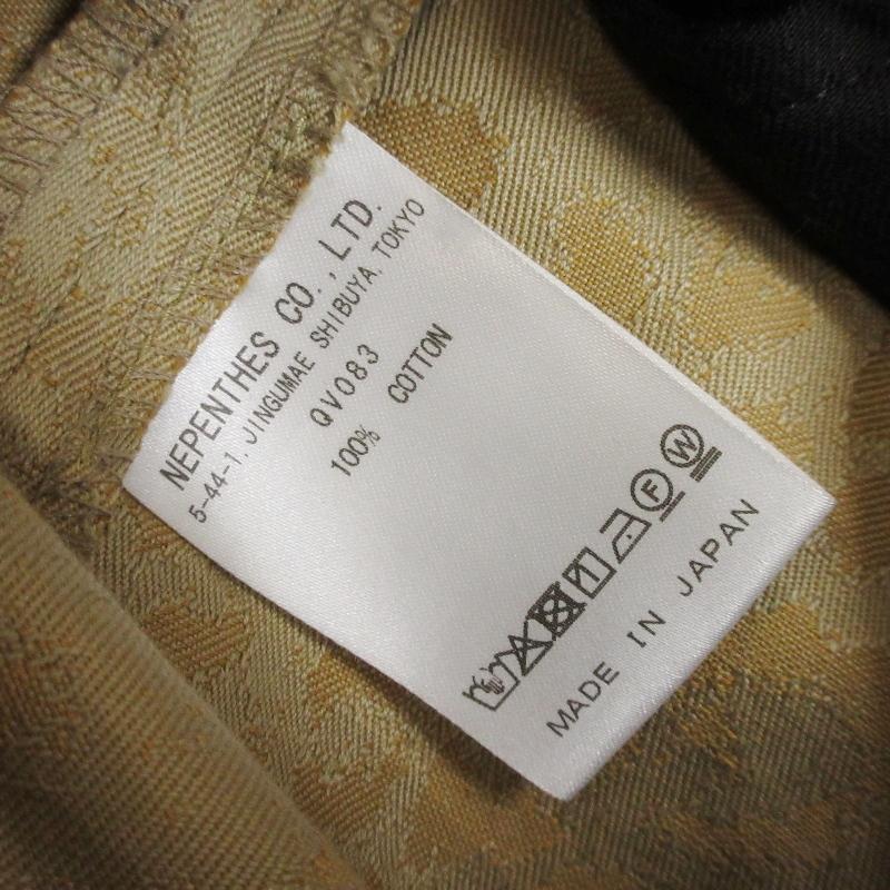 Needles（ニードルス） ニードルズ タックパンツ QV083 Tucked Baggy