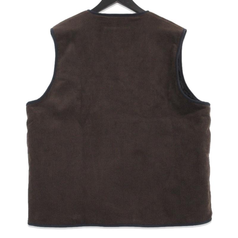 Barbour 美品 バブアー リバーシブル フェイクファー コーデュロイ