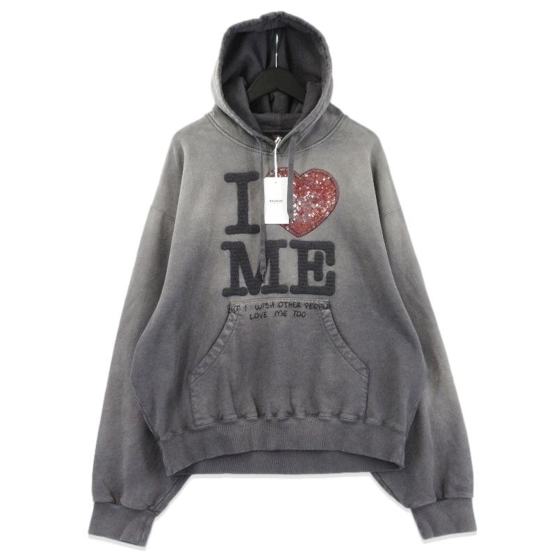 未使用 doublet ダブレット GRIP-LOVE HOODIE 25AW50CS400 プル