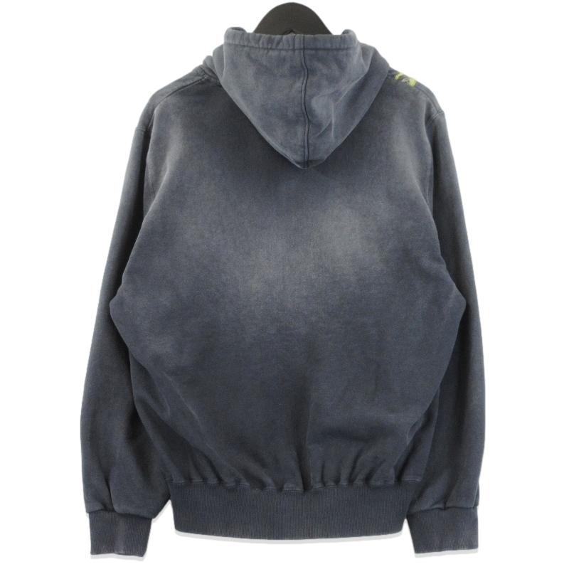 未使用 doublet ダブレット EMBROIDERED CHAIN ZIP-UP HOODIE