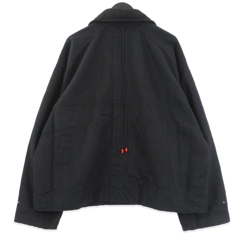 未使用 ANCELLM アンセルム PILLING WOOL DOUBLE BLOUSON ANC-JK60
