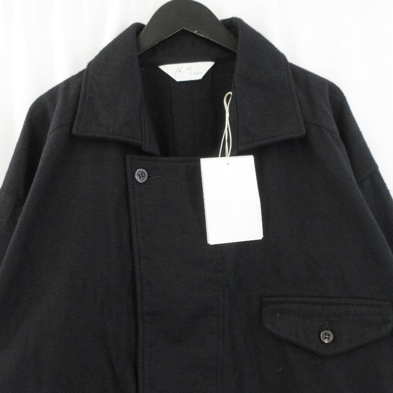 未使用 ANCELLM アンセルム PILLING WOOL DOUBLE BLOUSON ANC-JK60