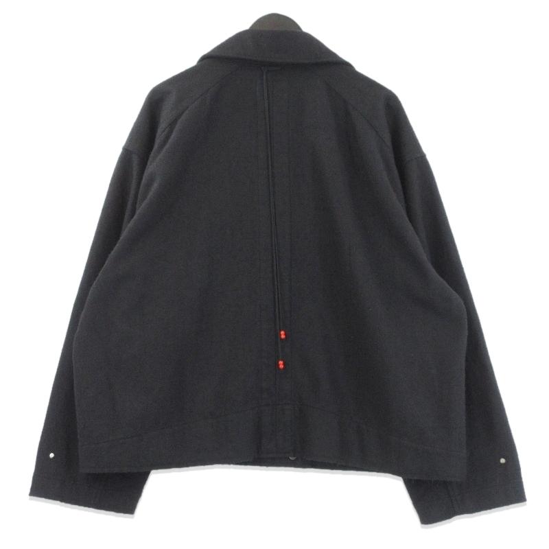 未使用 ANCELLM アンセルム PILLING WOOL DOUBLE BLOUSON ANC-JK60