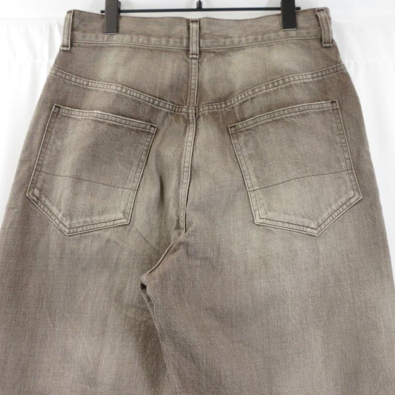 未使用 ANCELLM アンセルム #02 AGING01 ANC-PT97 エイジングデニム