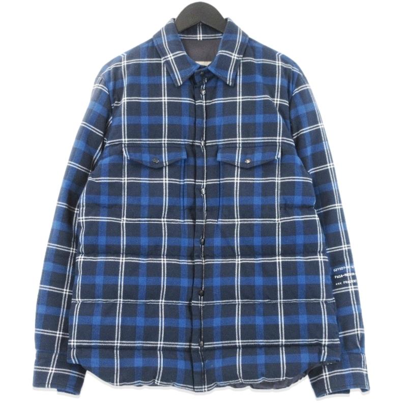 MONCLER × FRAGMENT モンクレール ダウンシャツジャケット