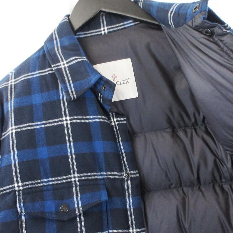 MONCLER × FRAGMENT モンクレール ダウンシャツジャケット