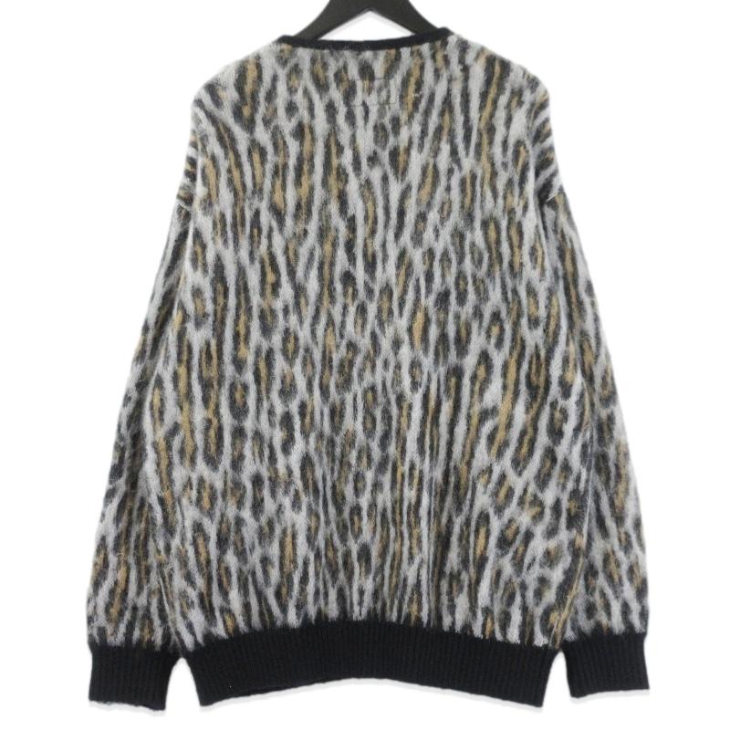新品 WACKO MARIA ヘビー モヘアカーディガン レオパード M WACKO MARIA（ワコマリア） モヘアカーディガン レオパード ニット