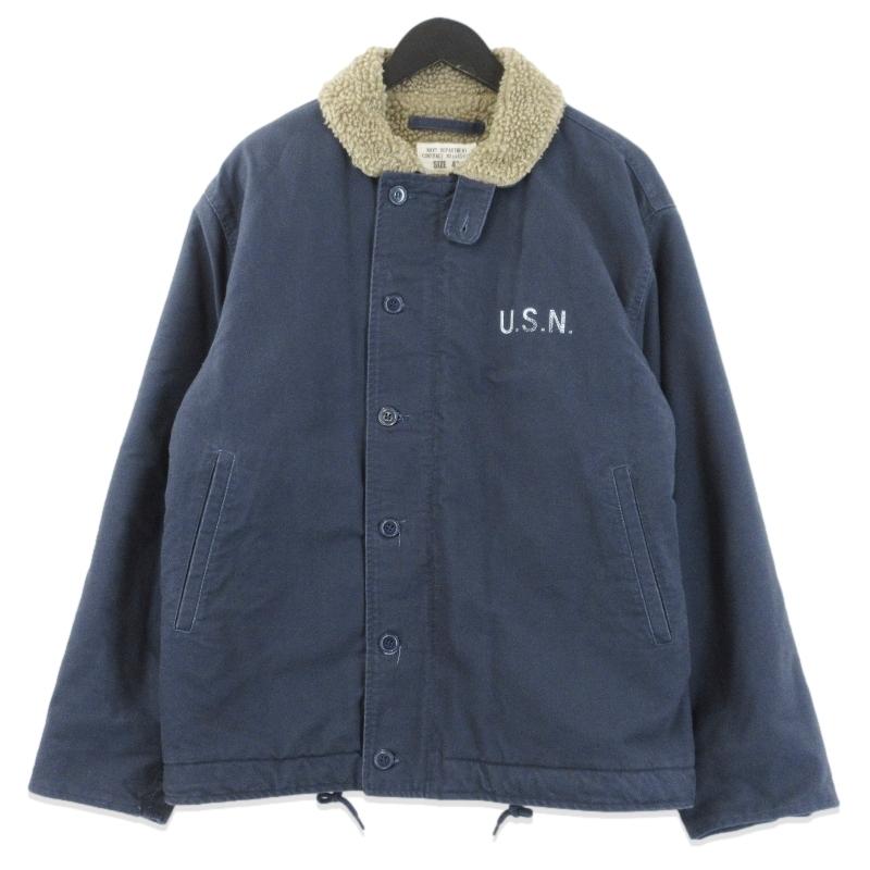 WAIPER.inc ワイパー デッキジャケット 23WP04 U.S.NAVY N-1 USED加工
