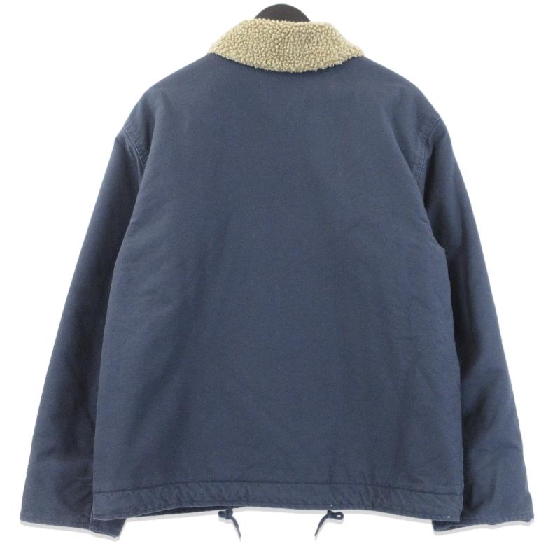 WAIPER / デッキジャケット/42/コットン/KHK/無地/23WP04 WAIPER.inc ワイパー デッキジャケット 23WP04 U.S.NAVY N-1 USED加工