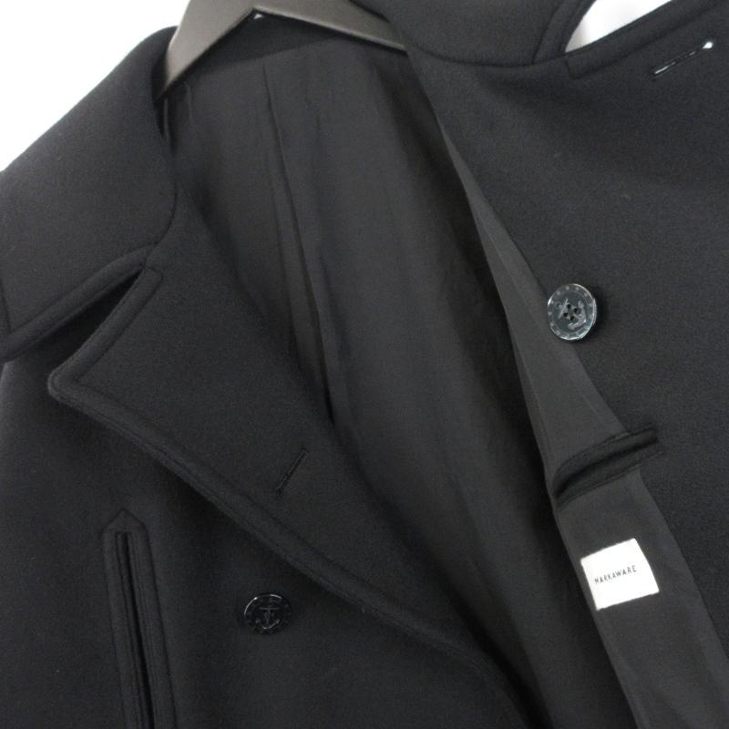 美品 MARKAWARE マーカウェア 10 BUTTON PEA COAT VINTAGE MELTON