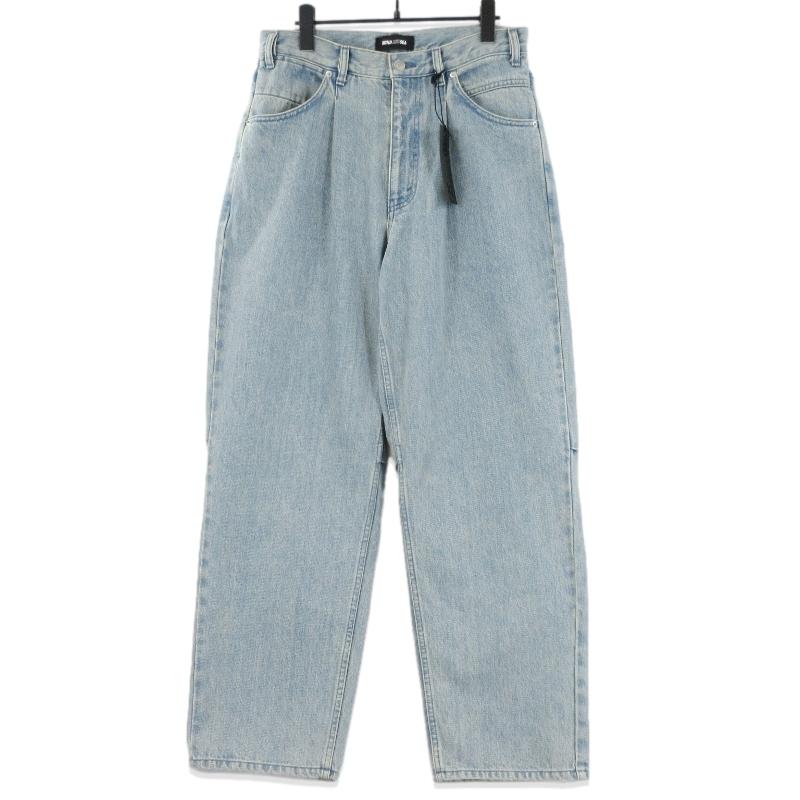未使用 WIND AND SEA ウィンダンシー One Tuck Denim Pant WDS-O-CLCL 