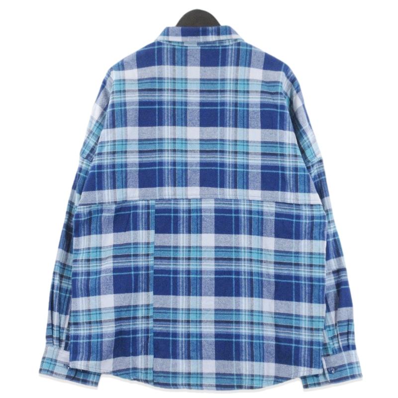 【美品】20AW PALACE Lumber Yak Shirt Ｌサイズ 美品 PALACE SKATEBOARDS パレススケートボード LUMBER YAK PATCH