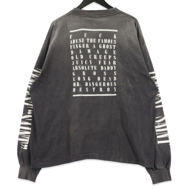 美品 SAINT Mxxxxxx セントマイケル LS TEE/TEMPEST SM-YS1-0000-011