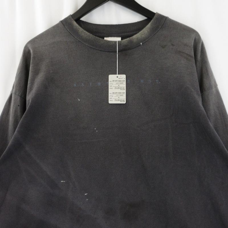 美品 SAINT Mxxxxxx セントマイケル LS TEE/X SM-HR1-0000-029 長袖T