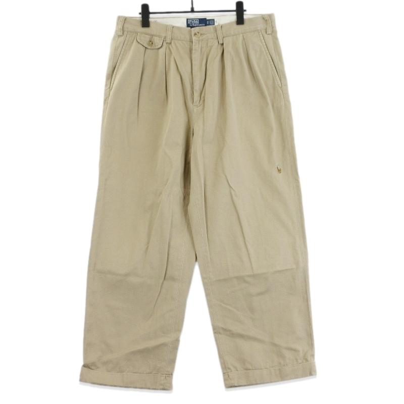 POLO RALPH LAUREN for BEAMS ポロ チノパン Cotton Twill 2Pleat BIG