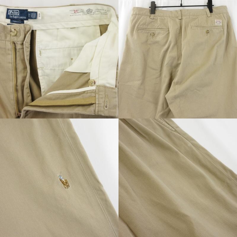 パンツ POLO RALPH LAUREN for BEAMS/Cotton Twill POLO RALPH LAUREN for BEAMS ポロ チノパン Cotton Twill 2Pleat BIG