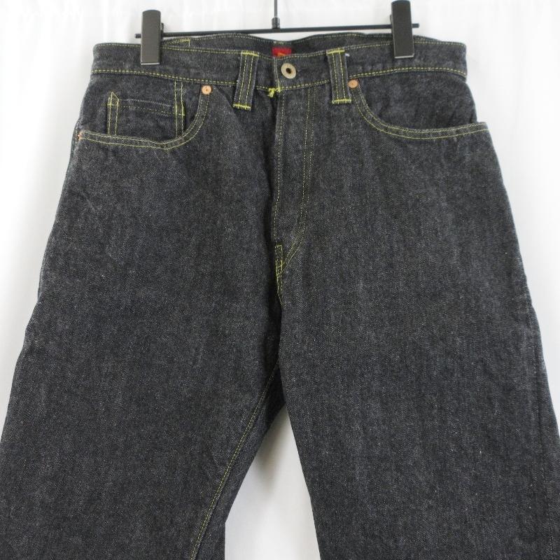 本日限定値下げ　リゾルト　15周年　ブラックデニム　714 RESOLUTE -リゾルト-15周年記念 ブラックジーンズ GB714 ワン