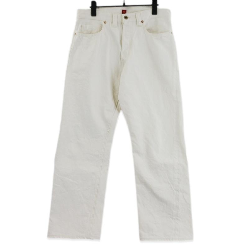 美品 RESOLUTE リゾルト デニムパンツ AA714 ホワイトジーンズ 大戦