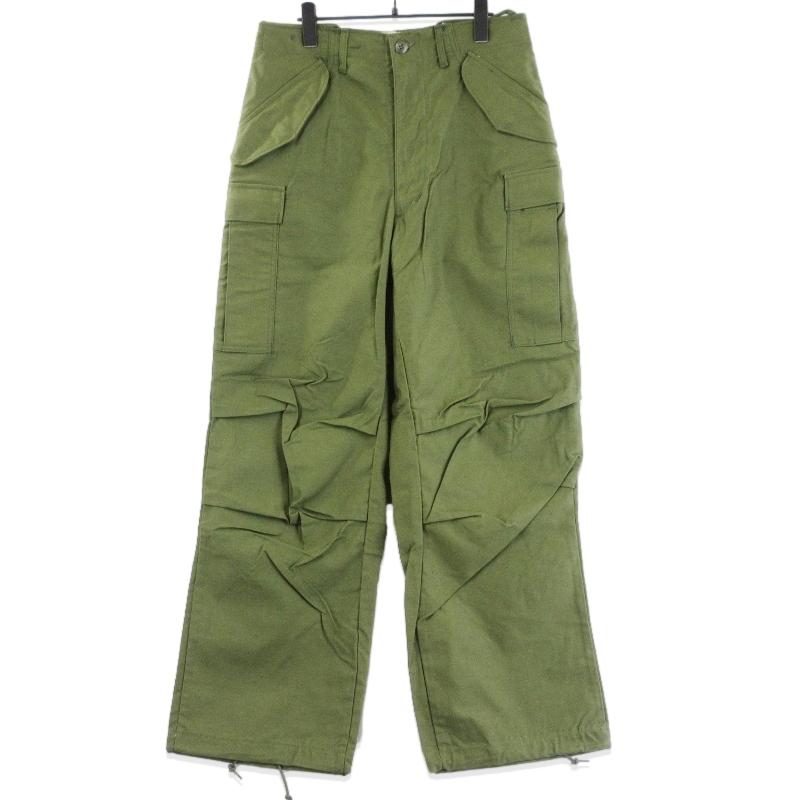 1960年代 US Army ミリタリーパンツ 実物 34×29 美品 US.ARMY 米軍 M-65 フィールドパンツ 60s デッドストック 1967年