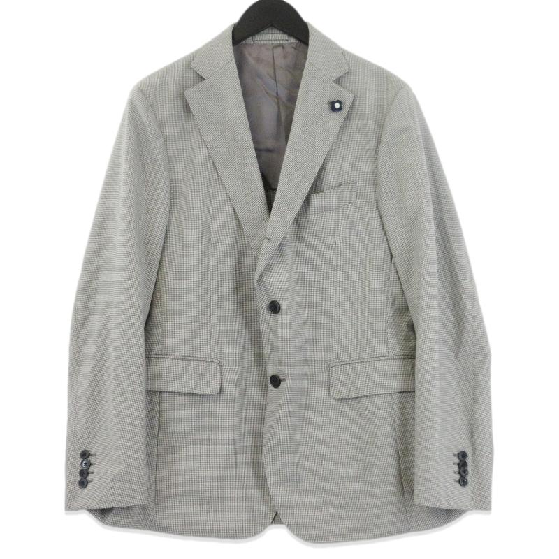 LARDINI ラルディーニ テーラードジャケット JK94003AQ 3B 千鳥格子 本 