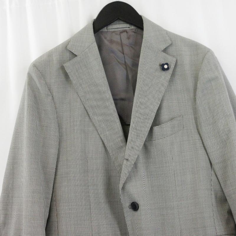 LARDINI ラルディーニ テーラードジャケット JK94003AQ 3B 千鳥格子 本