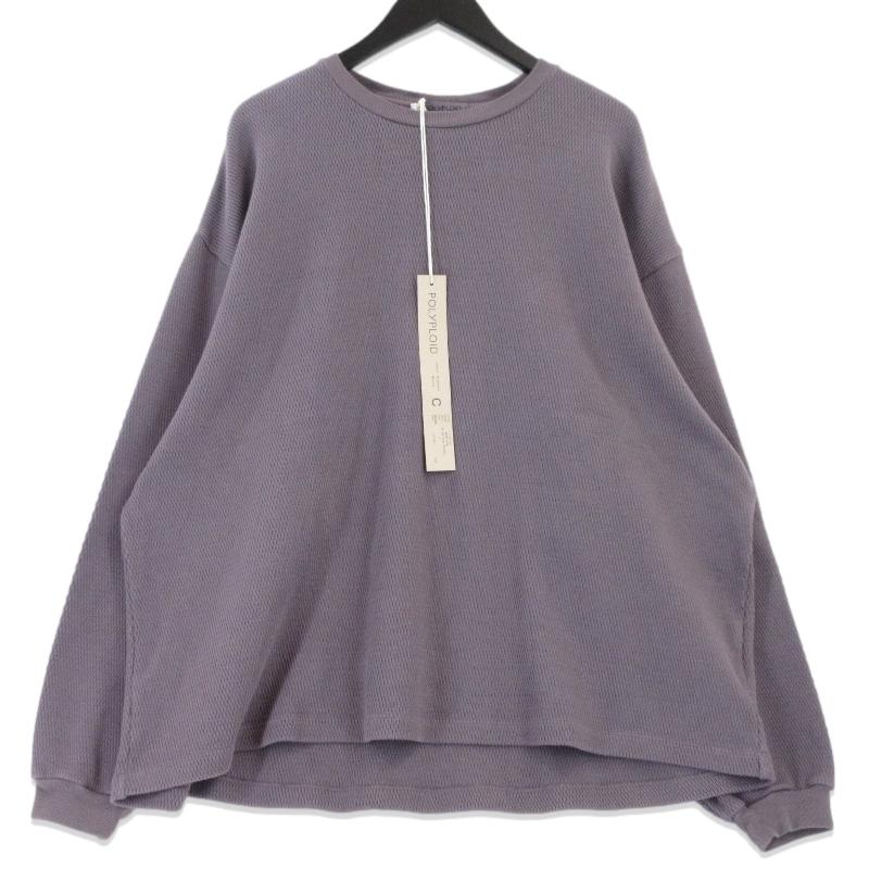 未使用 POLYPLOID ポリプロイド OVERSIZE LONGSLEEVE C C-7-001-061