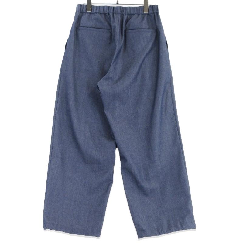 グルフペーパー Graphpaper ワイド チノパン ネイビー Graphpaper(グラフペーパー)Westpoint Chino Wide Tapered Trousers