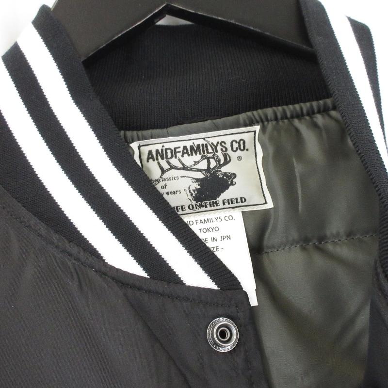 未使用 ANDFAMILYS アンドファミリー Nylon Sports Jacket JK-2510825