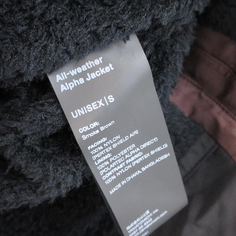 未使用 山と道 ヤマトミチ All-weather Alpha Jacket UNISEX オール