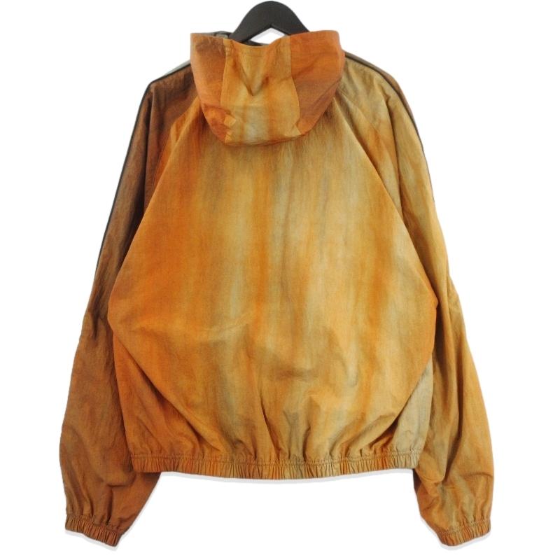 未使用 doublet ダブレット EMBROIDERY CHAIN TRACK JACKET 26SS22BL252 トラックジャケット 刺繍 ムラ染め BROWN M  70017588 未使用 doublet ダブレット EMBROIDERY CHAIN TRACK JACKET