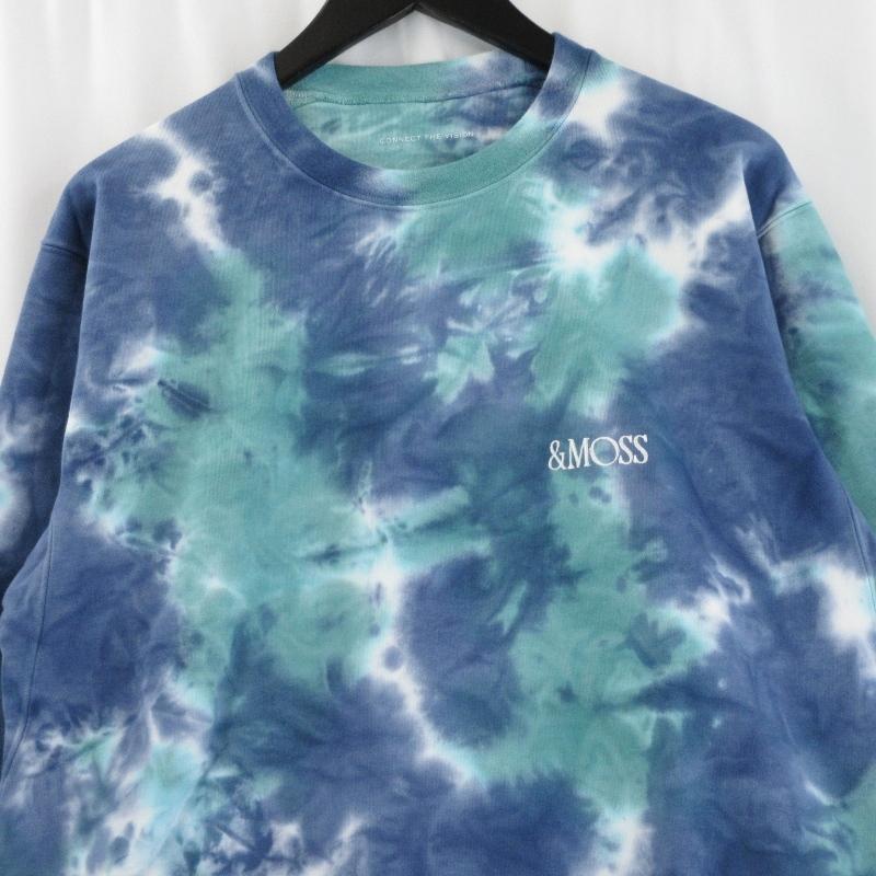 未使用 ＆MOSS アンドモス TAIDAI HIGH GAUGE SWEATSHIRTS MU001-008