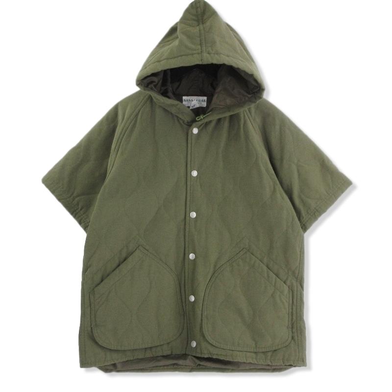 SASSAFRAS ササフラス SEED BOMB SHIRT 1/2 キルティングジャケット 60