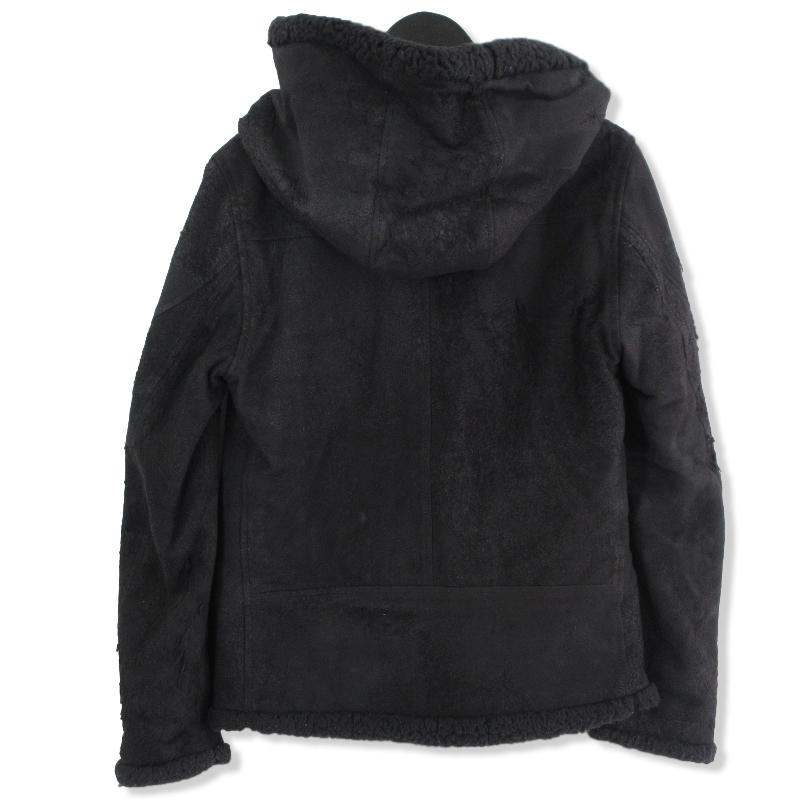 ロアーパーカー【レザー調】ブラック/roar LEATHER SIDE ZIP PARKA | TOPS | オンラインショッピング