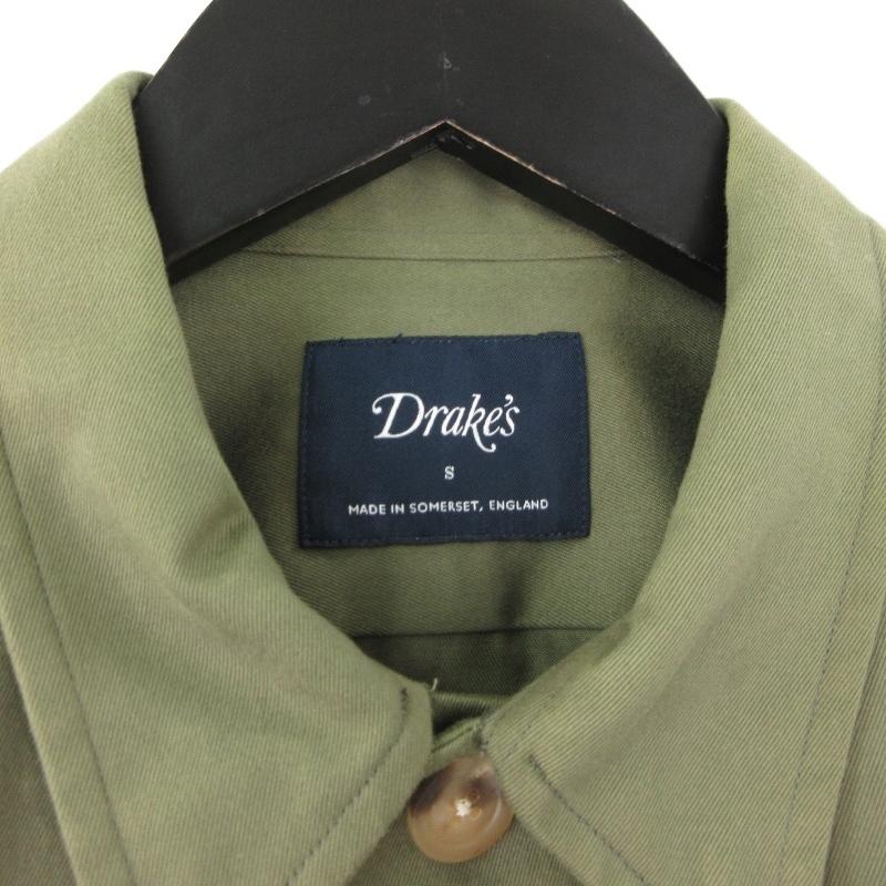 美品 Drake's ドレイクス ワークシャツ ジャケット イギリス製 美品 Drake's ドレイクス ワークシャツ ジャケット イギリス製