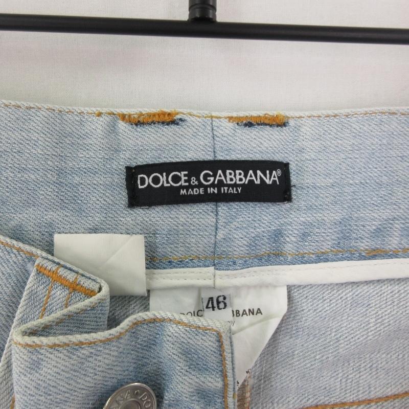 DOLCE&GABBANA ドルチェ & ガッバーナ デニムパンツ ダメージ DOLCE&GABBANA ドルチェ & ガッバーナ デニムパンツ ダメージ