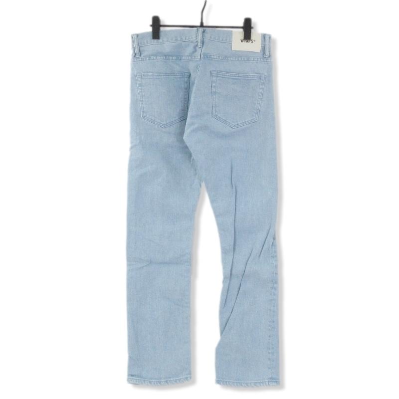 WTAPS ダブルタップス　デニムカーゴパンツ　02 インディゴ　ペイント W)taps - WTAPS ダブルタップス デニムカーゴパンツ 02