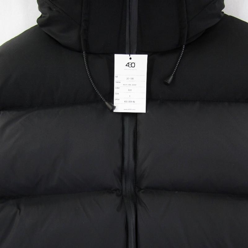 未使用 fourthirty 430 フォーサーティー BLOCK DOWN JACKET 20E
