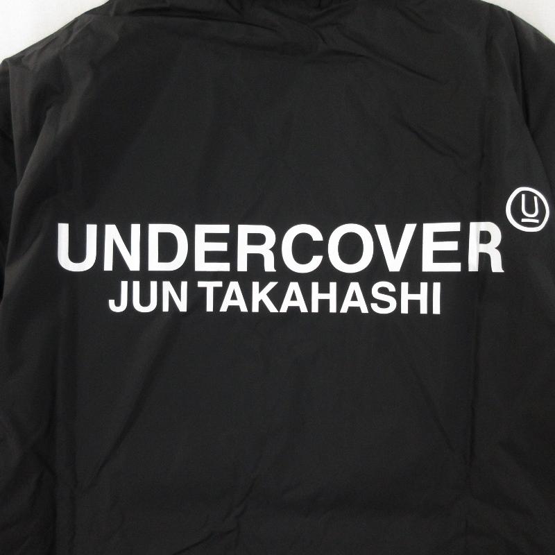★最終値下げ★美品★UNDERCOVER ナイロン コーチジャケット 黒 アンダーカバー コーチジャケット ナイロン ブラック M