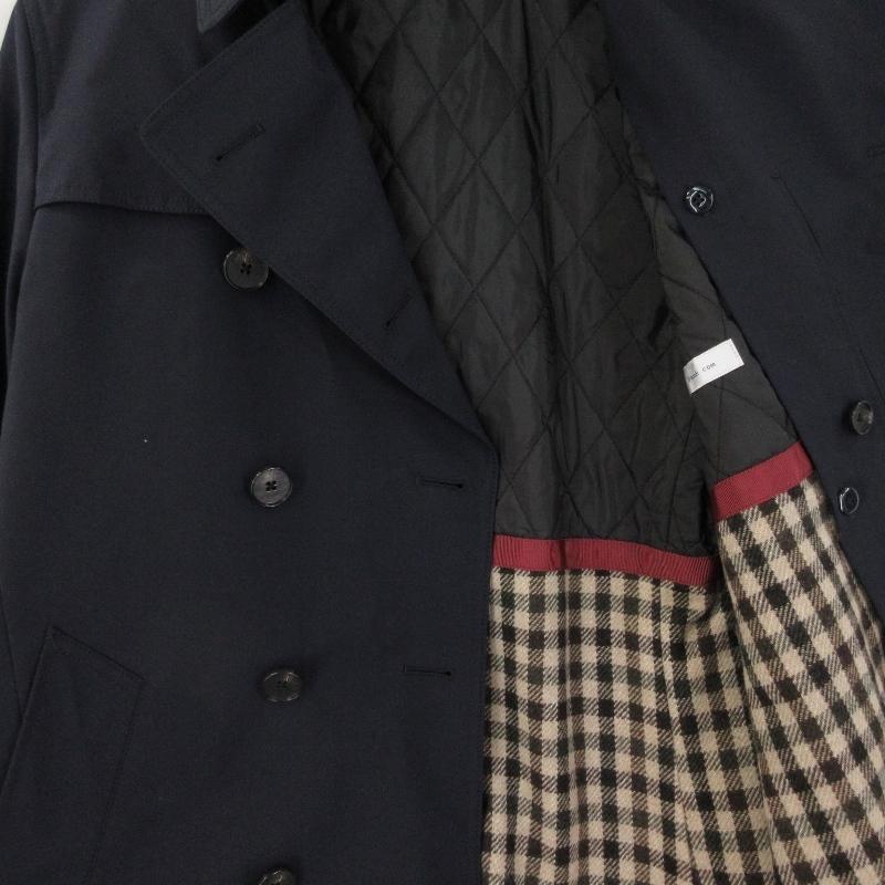 美品 The Suit Company ザスーツカンパニー トレンチコート S1452 Blazer S Bank Com スーピマコットン ネイビー 紺 S メンズ 中古 クラシック 通販 Yahoo ショッピング